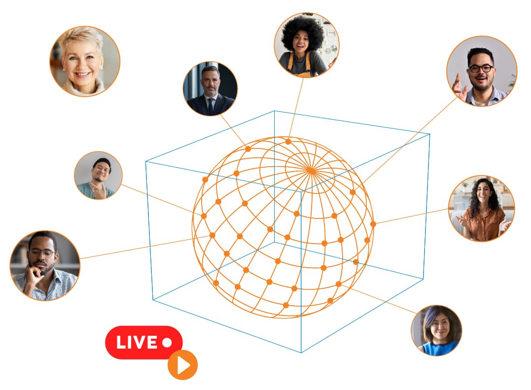 Corporate events nanostream users global room